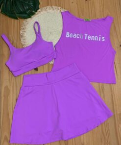 Short Saia Basic - Púrpura