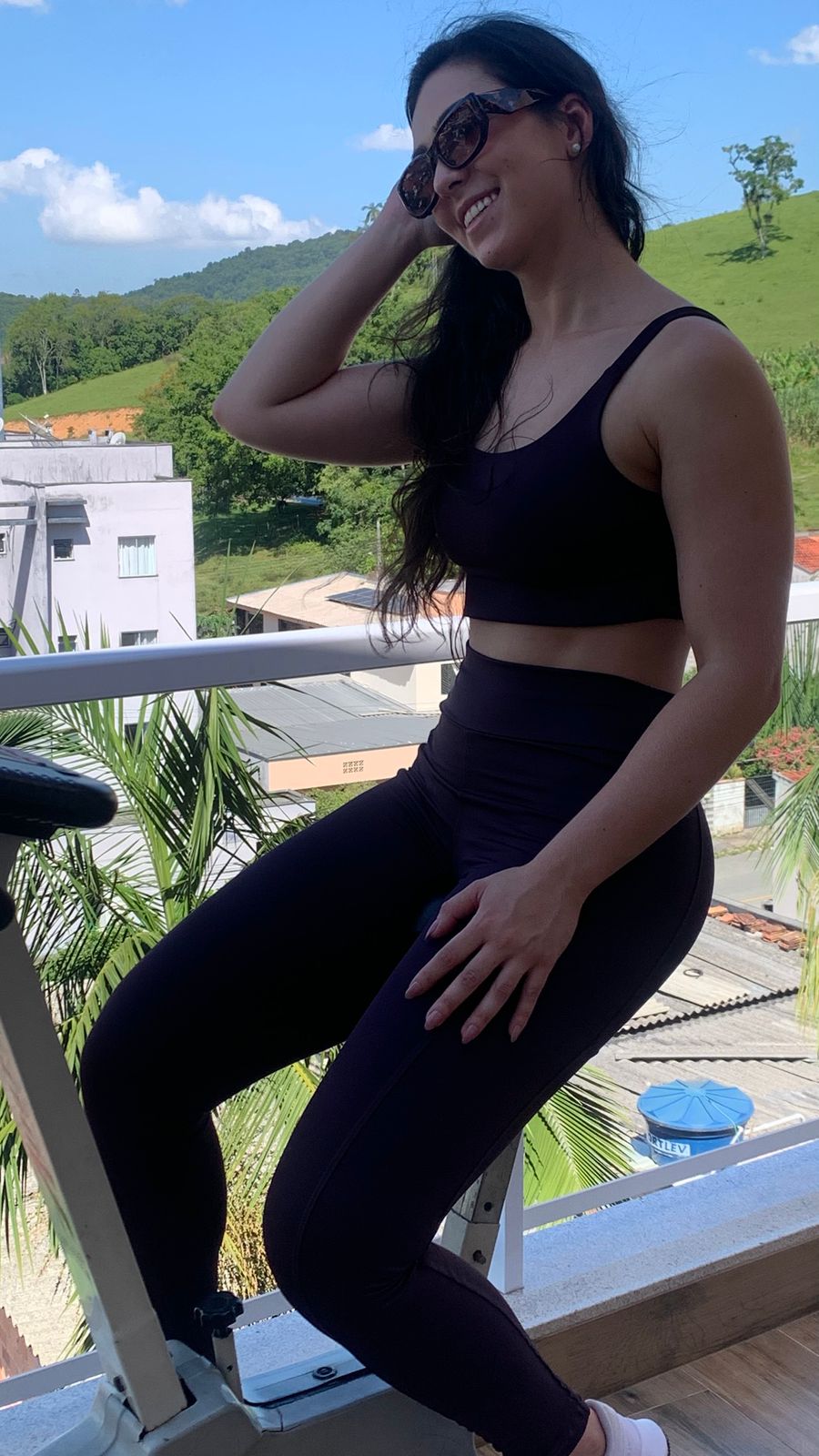 0979 Legging Essence - Beringela - Imagem 1