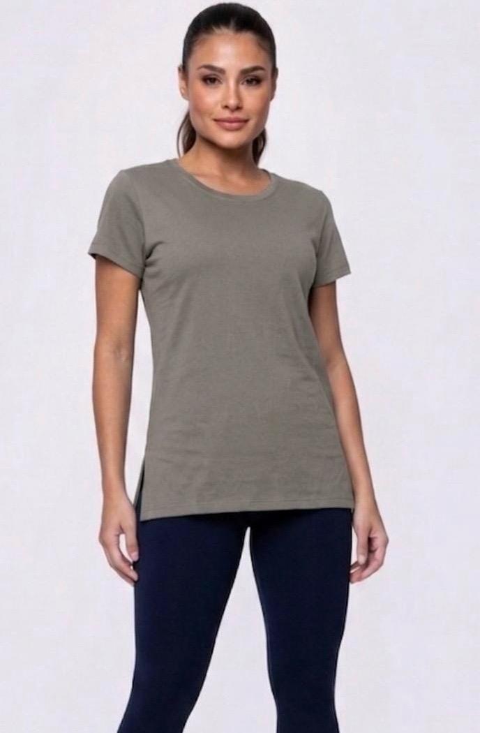 1227 T-Shirt + Alongada Catarina - Avelã - Imagem 1
